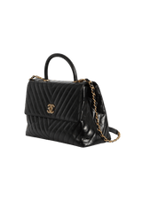 CHEVRON COCO HANDLE  BAG