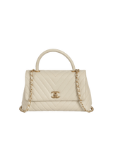 CHEVRON SMALL COCO HANDLE BAG