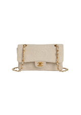 CLASSIC DOUBLE FLAP BAG CAMELLIA
