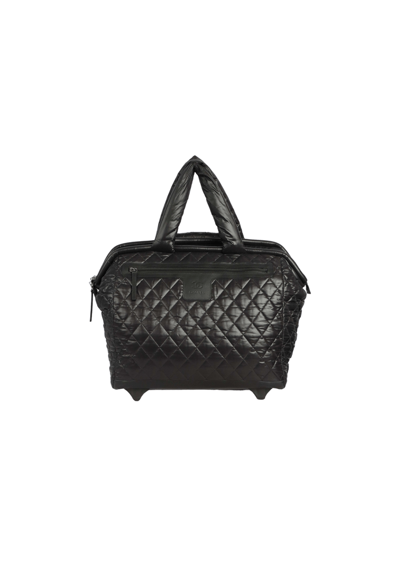 BOLSA CHANEL COCO COCOON TROLLEY ROLLING CASE PRETO ORIGINAL Gringa