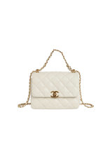 COCO FIRST FLAP BAG GRAINED CALFSKIN