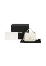 COCO FIRST FLAP BAG GRAINED CALFSKIN