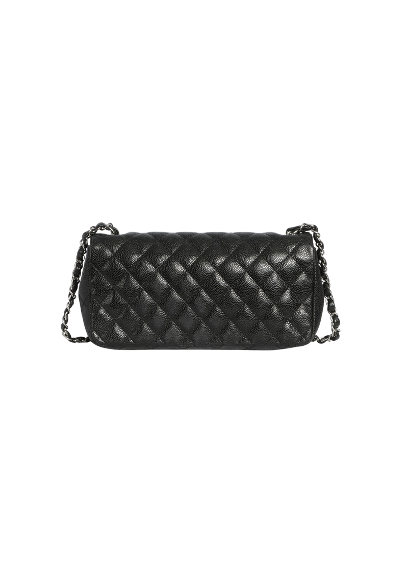 EAST WEST CLASSIC SINGLE FLAP CAVIAR