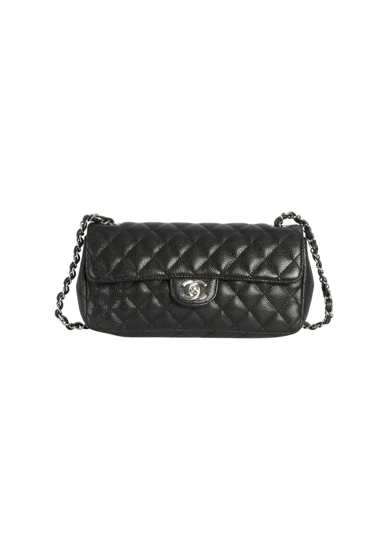 EAST WEST CLASSIC SINGLE FLAP CAVIAR