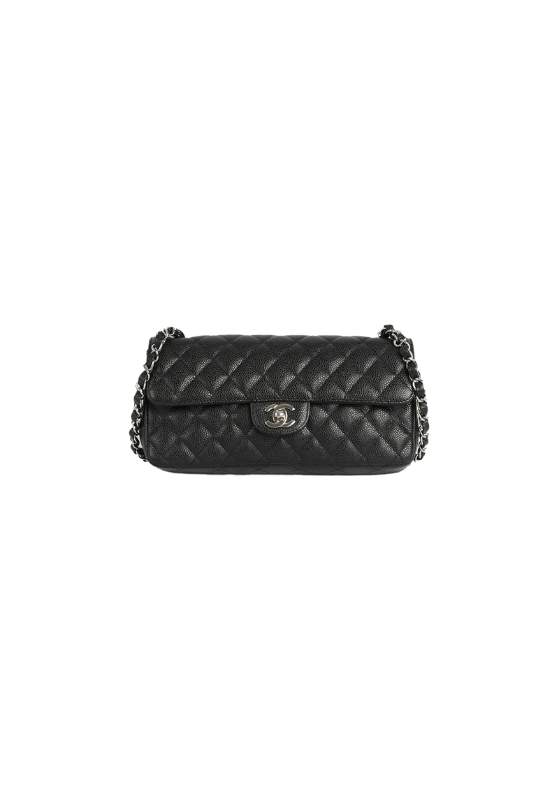 EAST WEST CLASSIC SINGLE FLAP CAVIAR