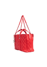 EASY CARRY SHOPPING TOTE LAMBSKIN