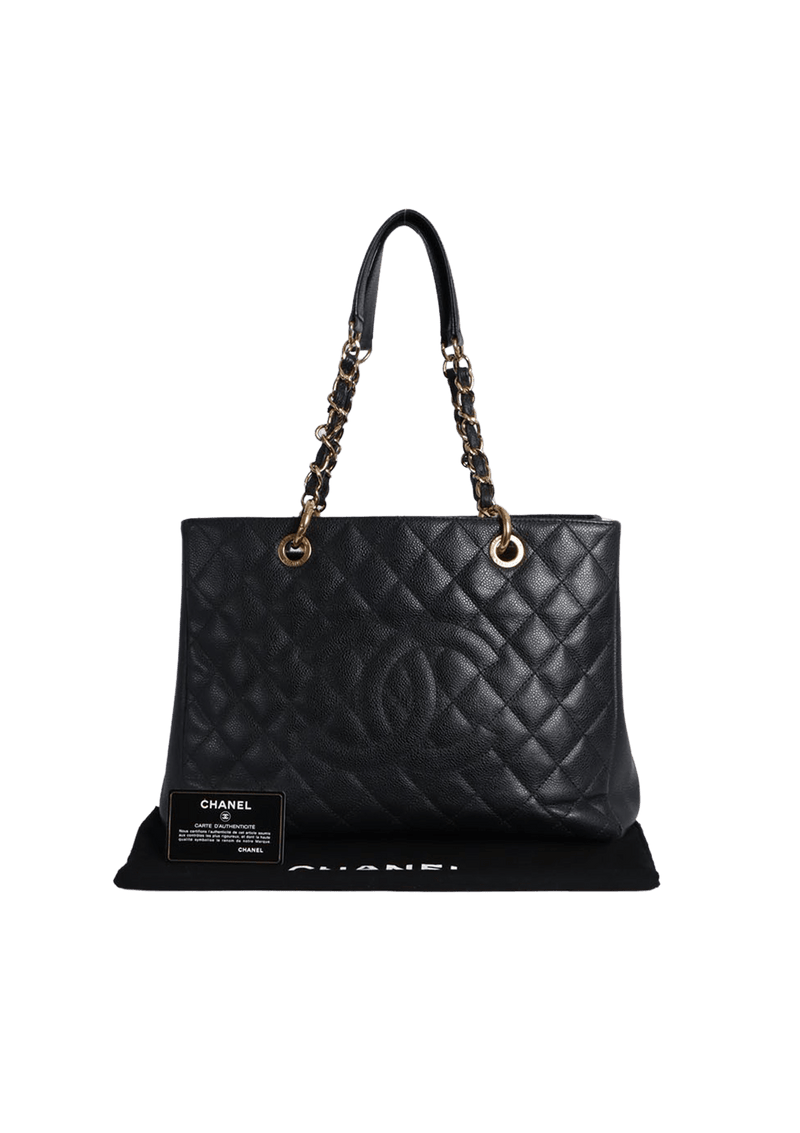 GRAND SHOPPING TOTE CAVIAR