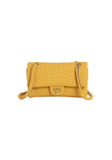 JERSEY CROCODILE EMBROIDERED 2.55 REISSUE FLAP BAG