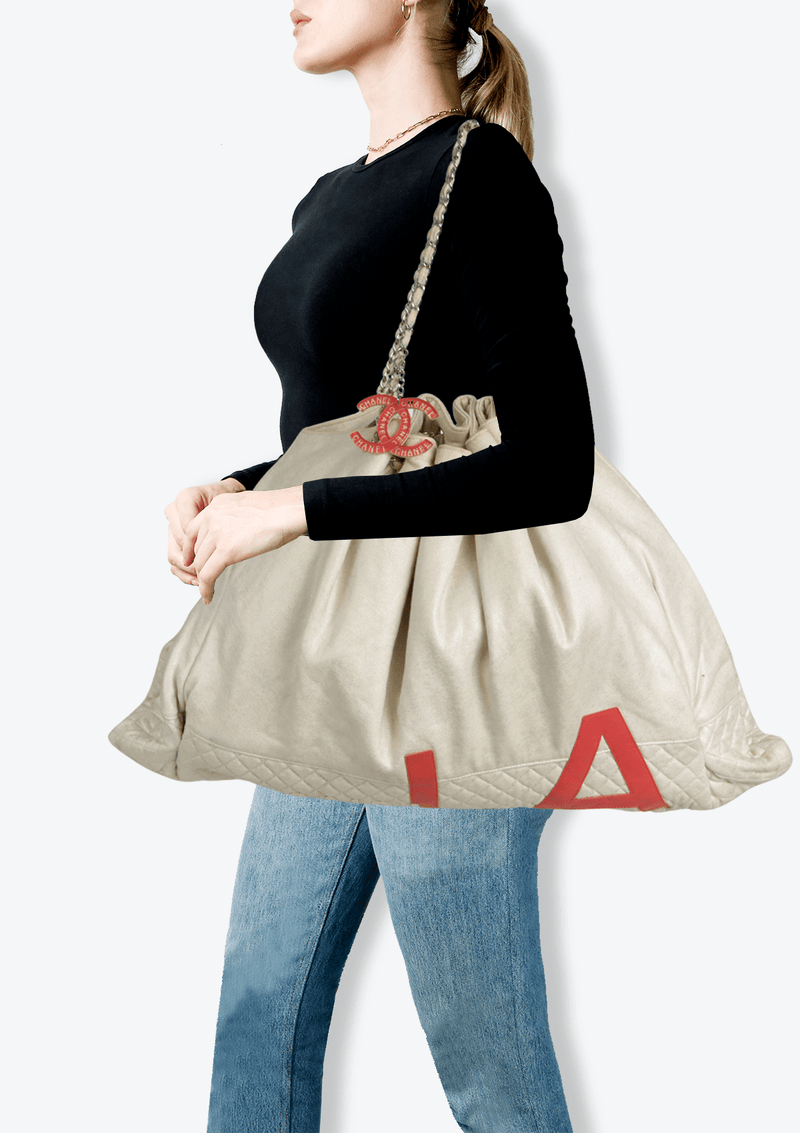 JERSEY QUILTED LA BAG