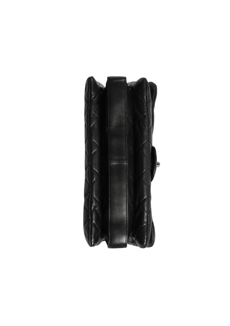 JUMBO 3 ACCORDION FLAP LAMBSKIN