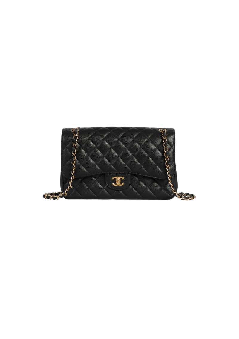 JUMBO CLASSIC DOUBLE FLAP CAVIAR