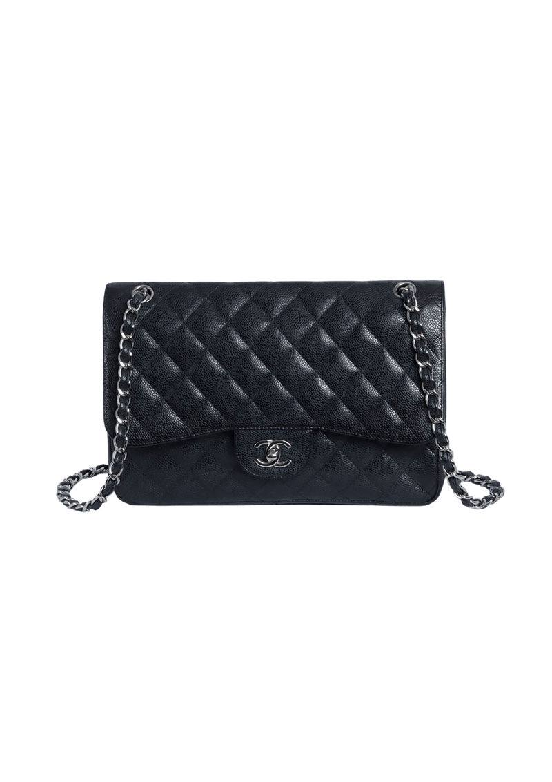 JUMBO CLASSIC DOUBLE FLAP CAVIAR