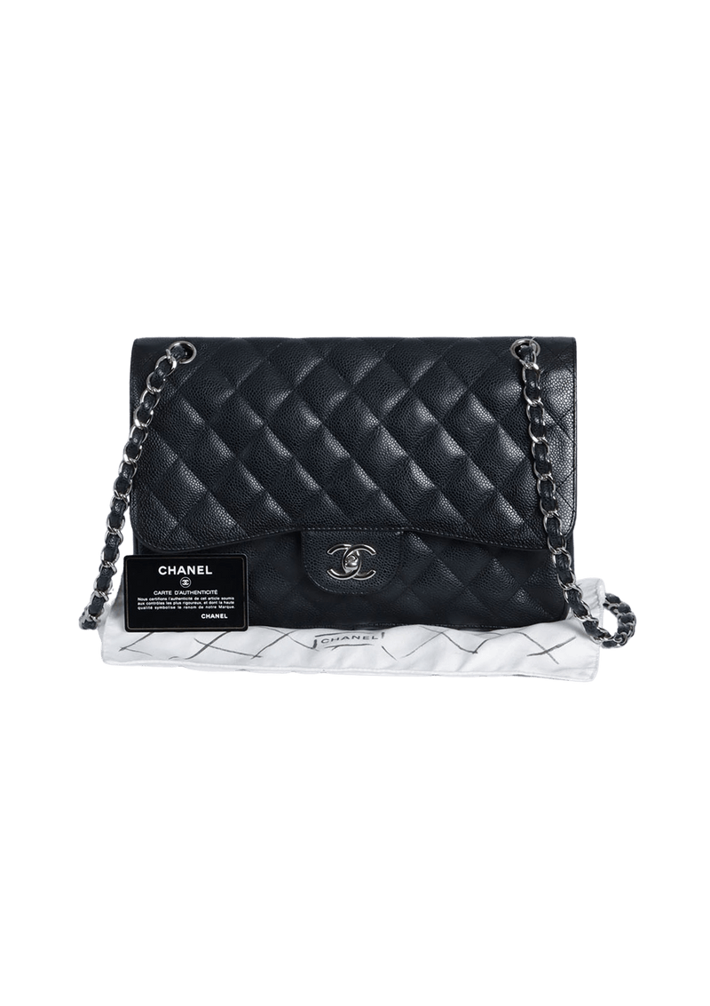 JUMBO CLASSIC DOUBLE FLAP CAVIAR