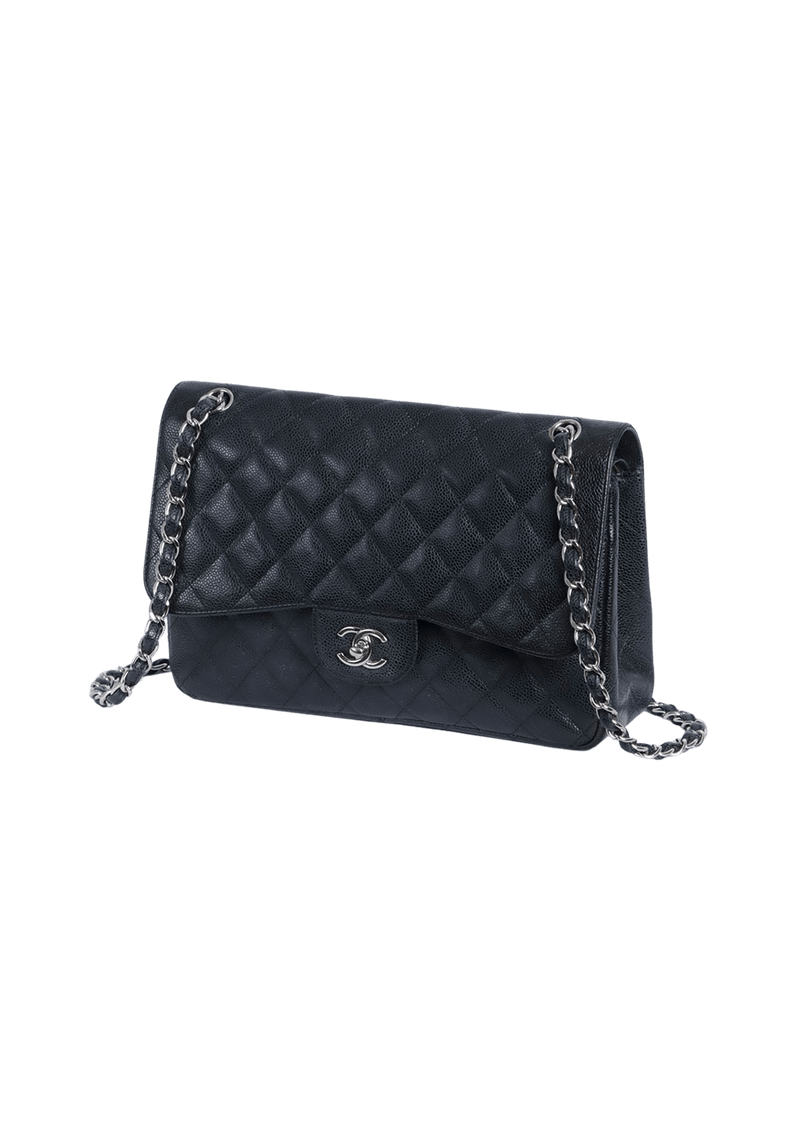 JUMBO CLASSIC DOUBLE FLAP CAVIAR