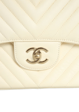 JUMBO CLASSIC DOUBLE FLAP LAMBSKIN