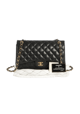 JUMBO CLASSIC DOUBLE FLAP LAMBSKIN