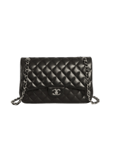 JUMBO CLASSIC DOUBLE FLAP LAMBSKIN