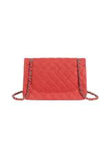 JUMBO CLASSIC DOUBLE FLAP SUEDE CAVIAR