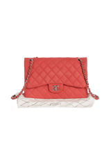 JUMBO CLASSIC DOUBLE FLAP SUEDE CAVIAR