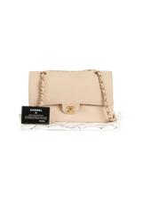 JUMBO CLASSIC PURE DOUBLE FLAP BAG CAVIAR