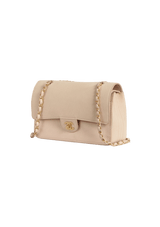 JUMBO CLASSIC PURE DOUBLE FLAP BAG CAVIAR