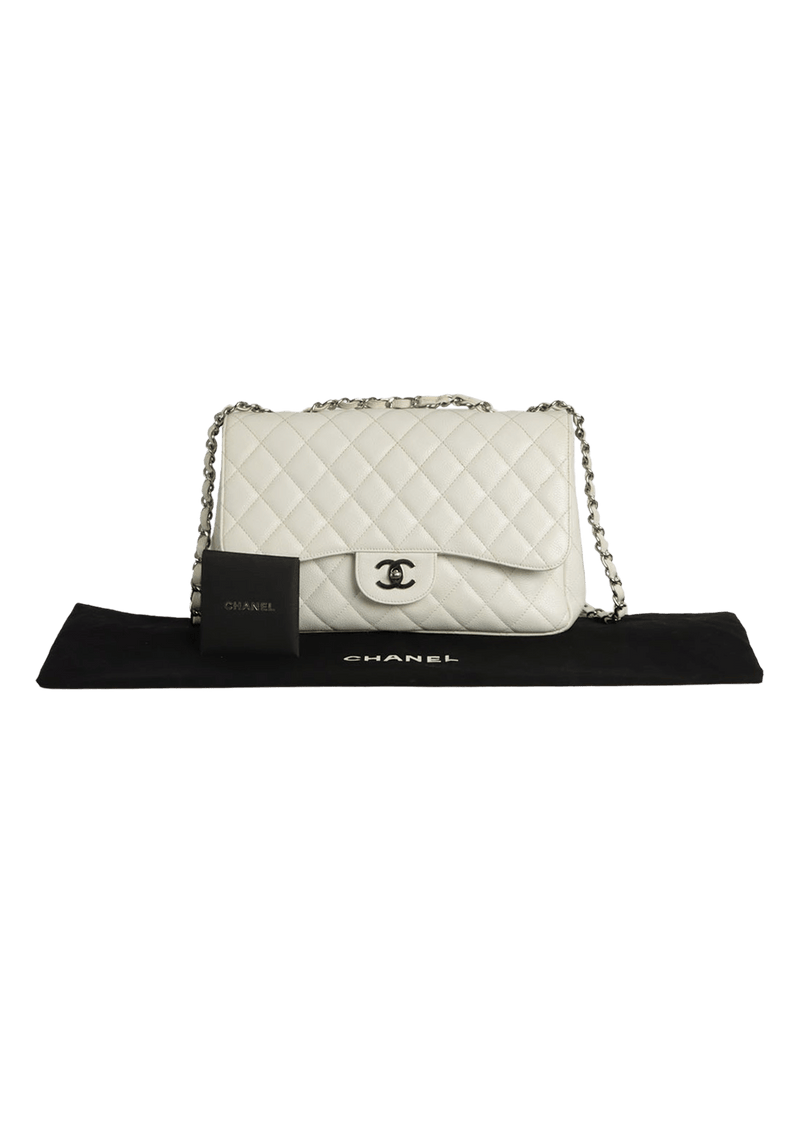 JUMBO CLASSIC SINGLE FLAP CAVIAR