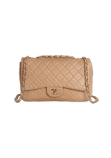 JUMBO CLASSIC SINGLE FLAP LAMBSKIN