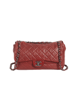 JUMBO CLASSIC SINGLE FLAP LAMBSKIN