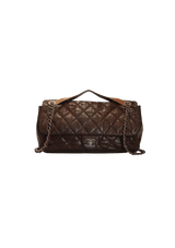 JUMBO IN THE MIX FLAP IRIDESCENT BAG