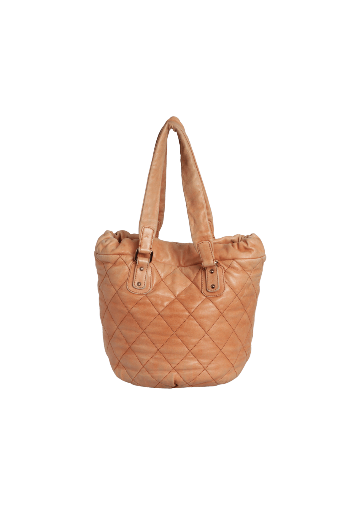 LAMBSKIN LEATHER TOTE