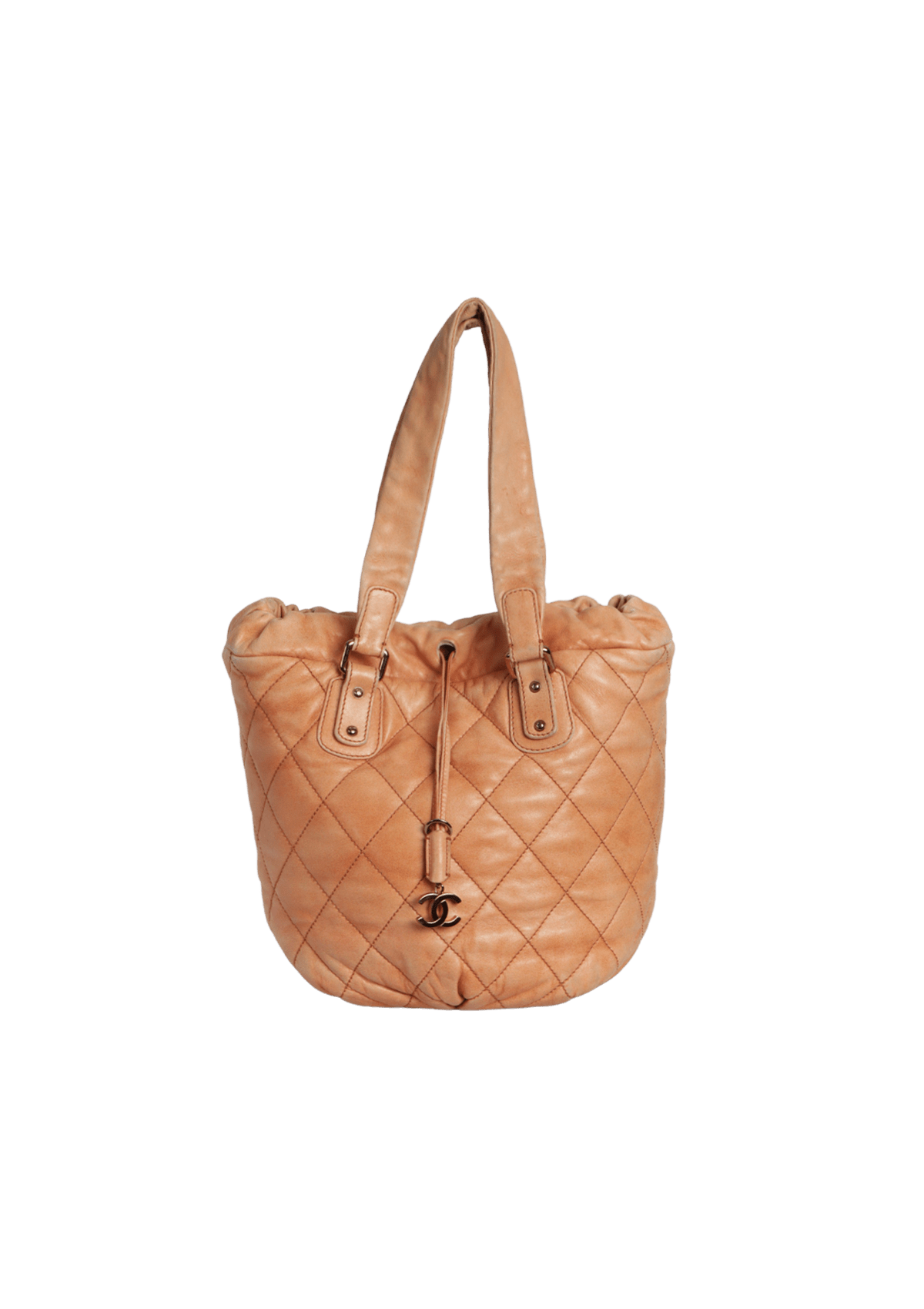 LAMBSKIN LEATHER TOTE