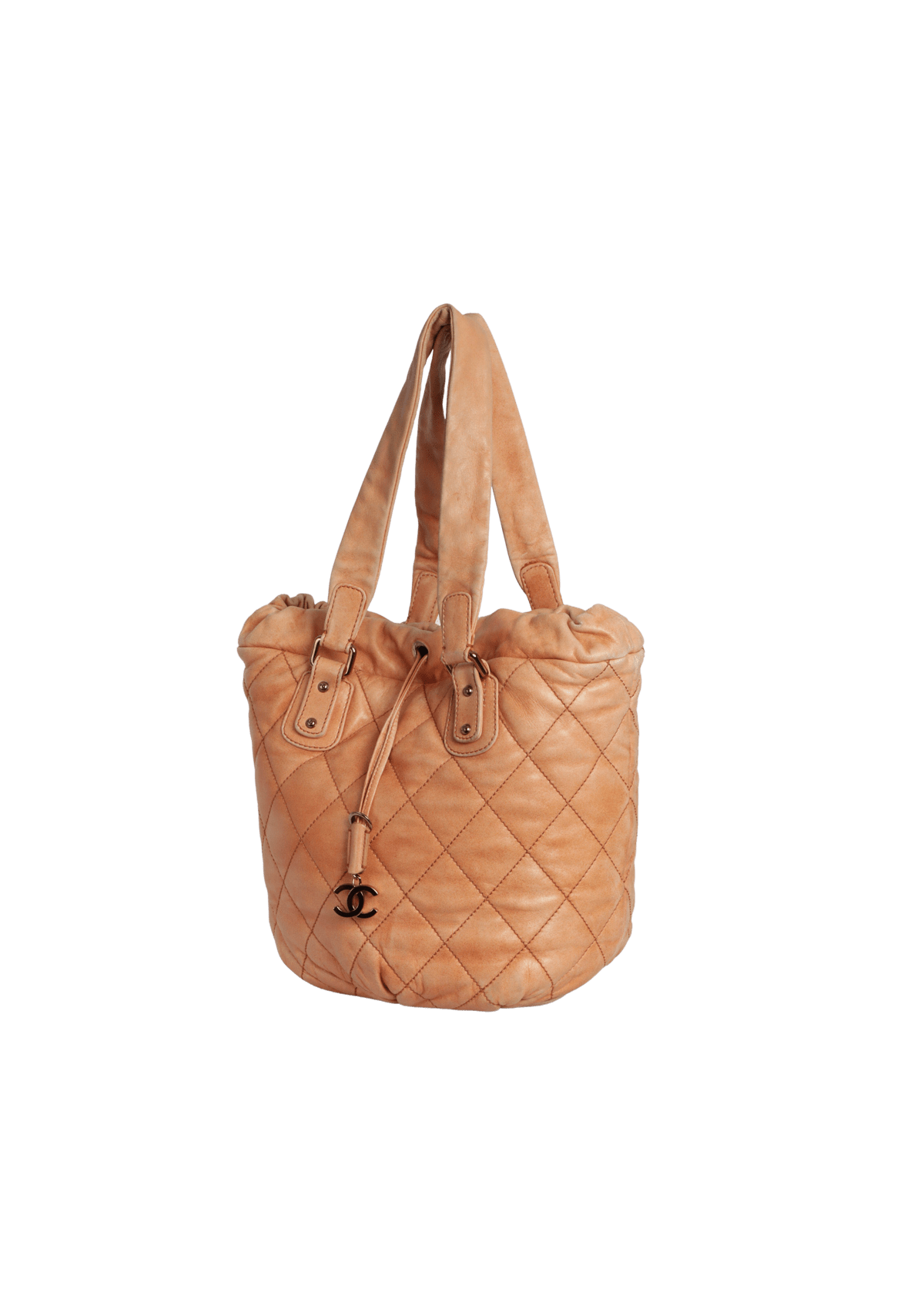 LAMBSKIN LEATHER TOTE