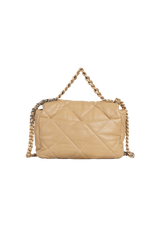 LARGE 19 FLAP BAG GOATSKIN