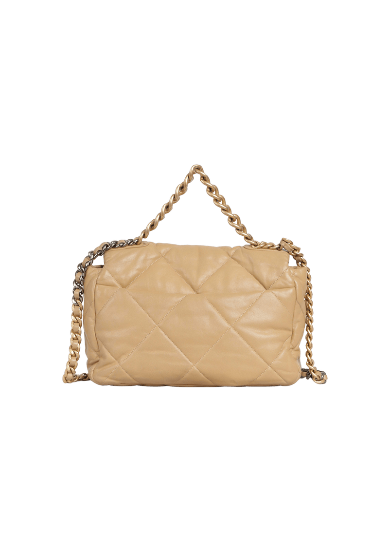 Chanel 19 large goatskin Clearance