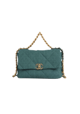 LARGE 19 FLAP BAG TWEED