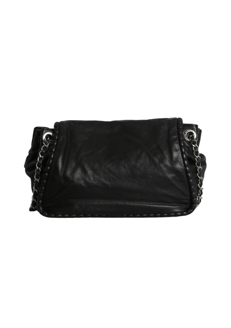 LARGE ON THE BUND FLAP BAG