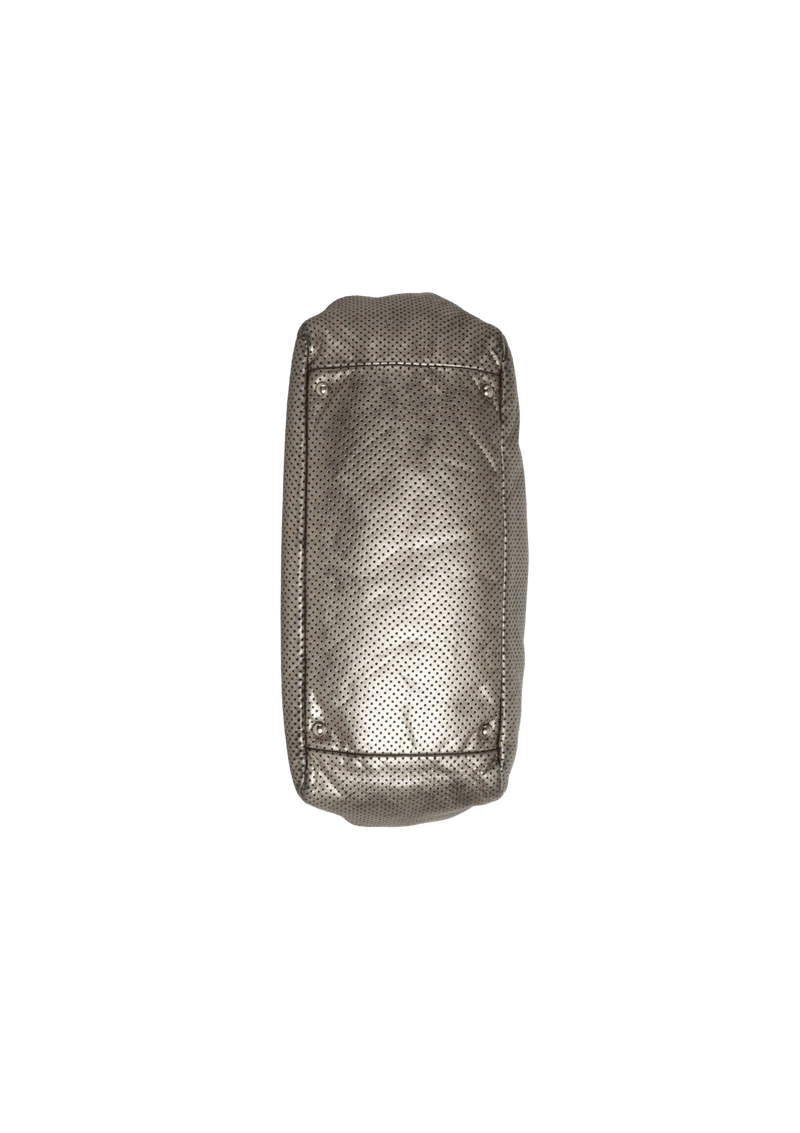 LARGE PERFORATED DRILL ACCORDION FLAP