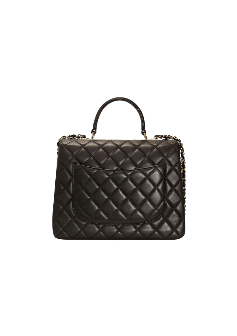 Chanel large flap bag with handle Clearance