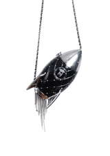 LIMITED EDITION PLEXIGLASS ROCKET SHIP BAG