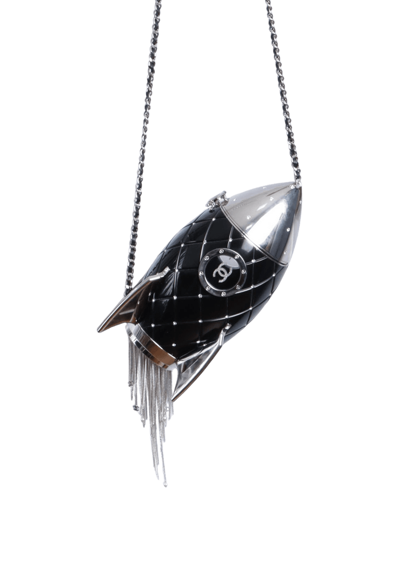 LIMITED EDITION PLEXIGLASS ROCKET SHIP BAG