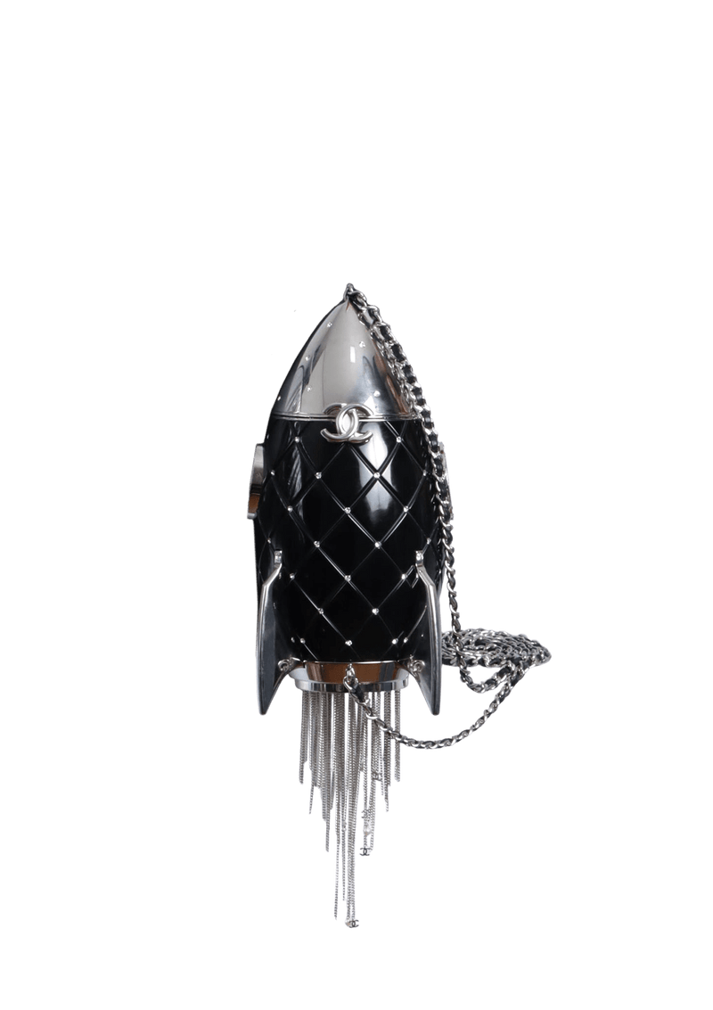 LIMITED EDITION PLEXIGLASS ROCKET SHIP BAG