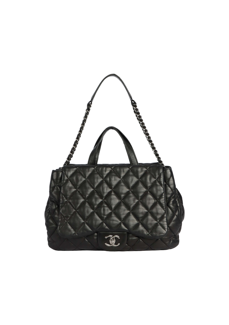 MAXI 3 BAG DOUBLE SIDED TOP HANDLE LAMBSKIN