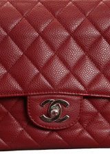 MEDIUM CLASSIC DOUBLE FLAP CAVIAR