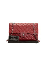 MEDIUM CLASSIC DOUBLE FLAP CAVIAR