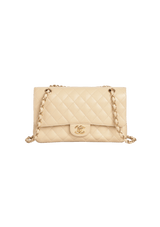 MEDIUM CLASSIC DOUBLE FLAP CAVIAR
