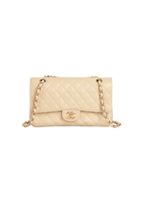 MEDIUM CLASSIC DOUBLE FLAP CAVIAR