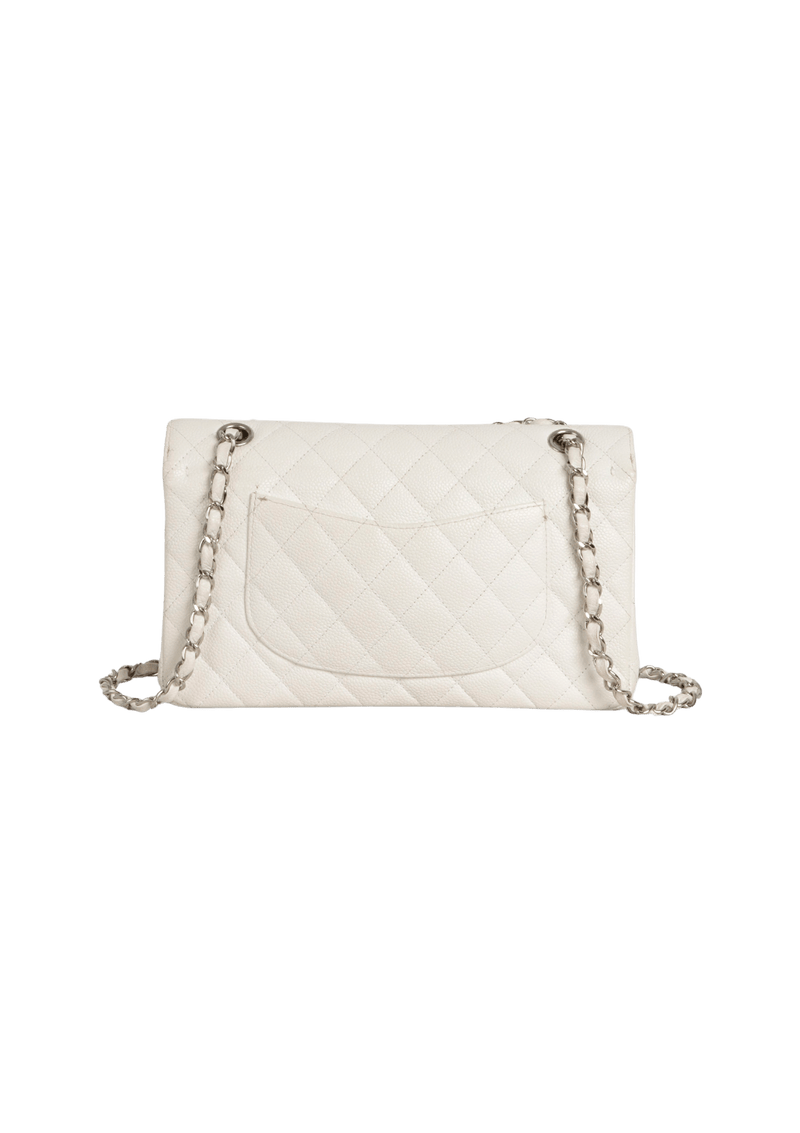 MEDIUM CLASSIC DOUBLE FLAP CAVIAR