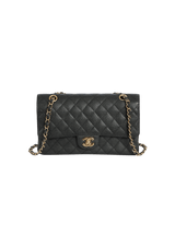 MEDIUM CLASSIC DOUBLE FLAP CAVIAR