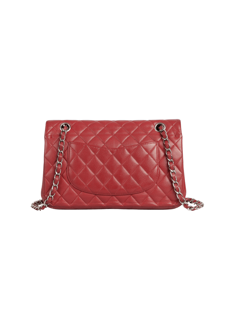 MEDIUM CLASSIC DOUBLE FLAP CAVIAR