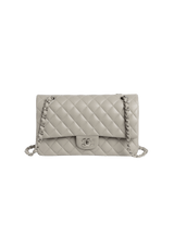 MEDIUM CLASSIC DOUBLE FLAP LAMBSKIN